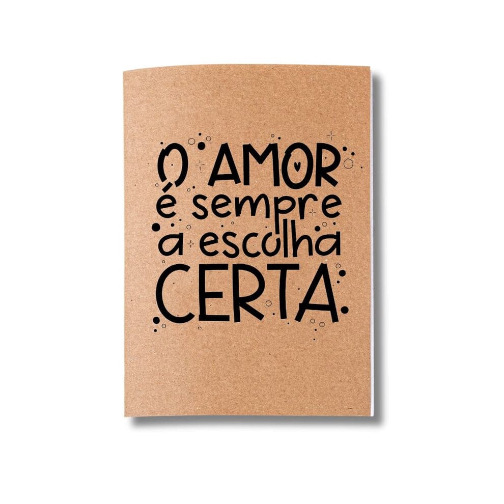 Capa Amor Escolha Certa