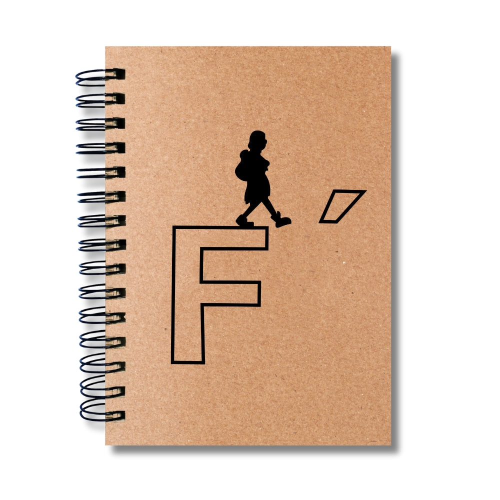Caderno Sem Pautas Capa Dura 100 Fls 200 Pág A5 Caminhar Fé