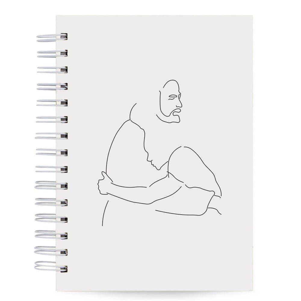 Caderno Devocional Pautado 125 Folhas 90g Capa Dura Presença