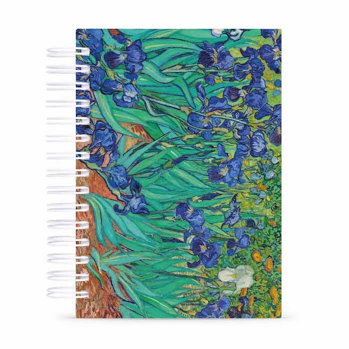 Kit 6x Caderno Pautado 125 Folhas 90g A5 Obras de Arte Van Gogh
