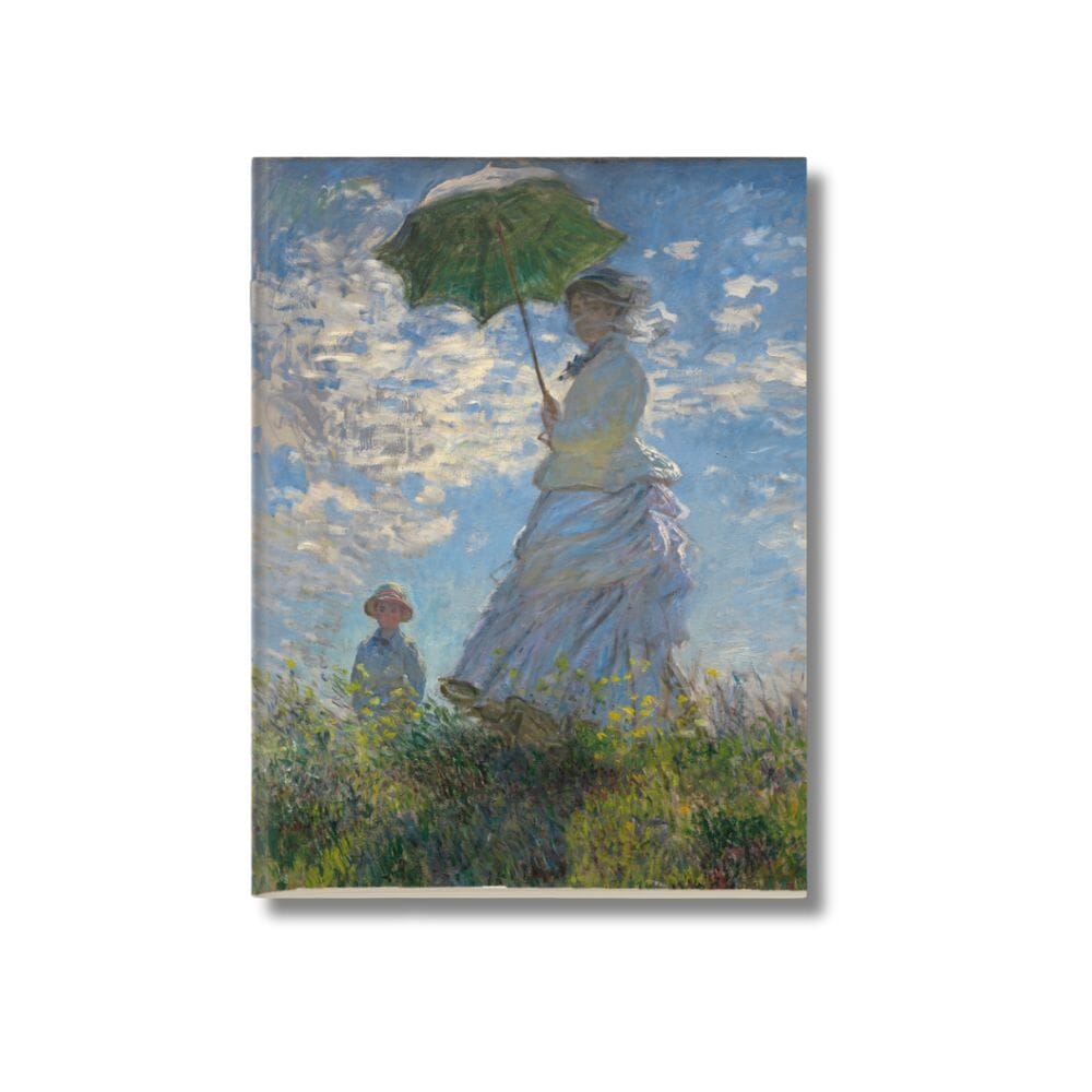 Kit 6x Cadernetas Da Vinci Van Gogh e Monet 40 Pág A5