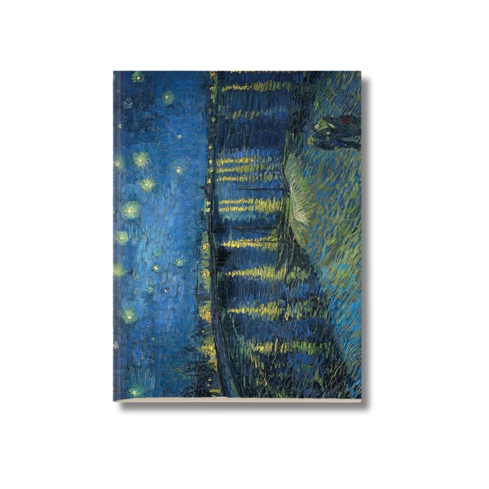 Kit 6x Cadernetas Van Gogh Capa Flexível 40 Pág Pólen A5