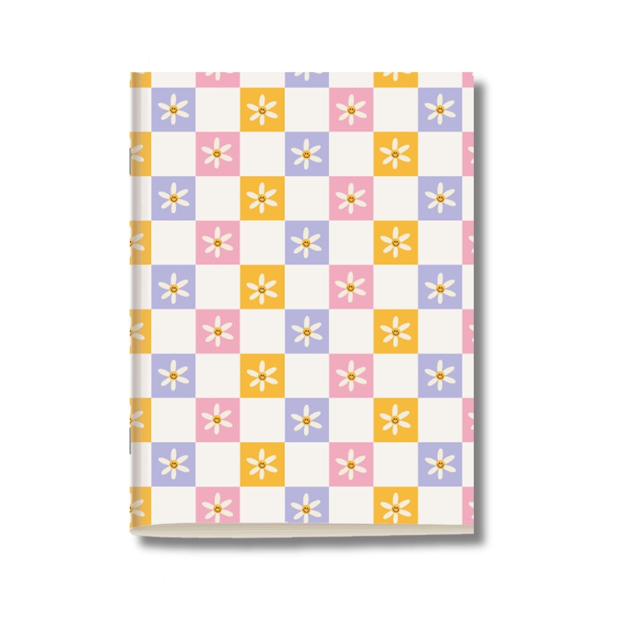 Kit 6x Cadernetas Sorrisos Capa Flexível 40 Páginas Pólen A5