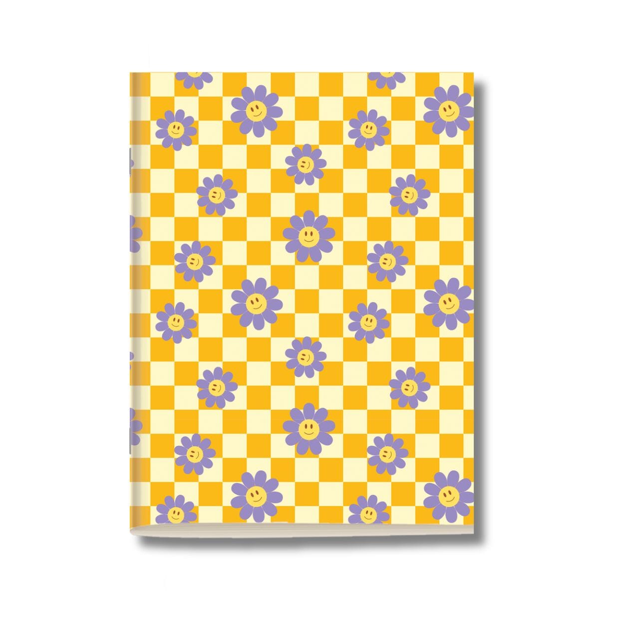 Kit 6x Cadernetas Sorrisos Capa Flexível 40 Páginas Pólen A5
