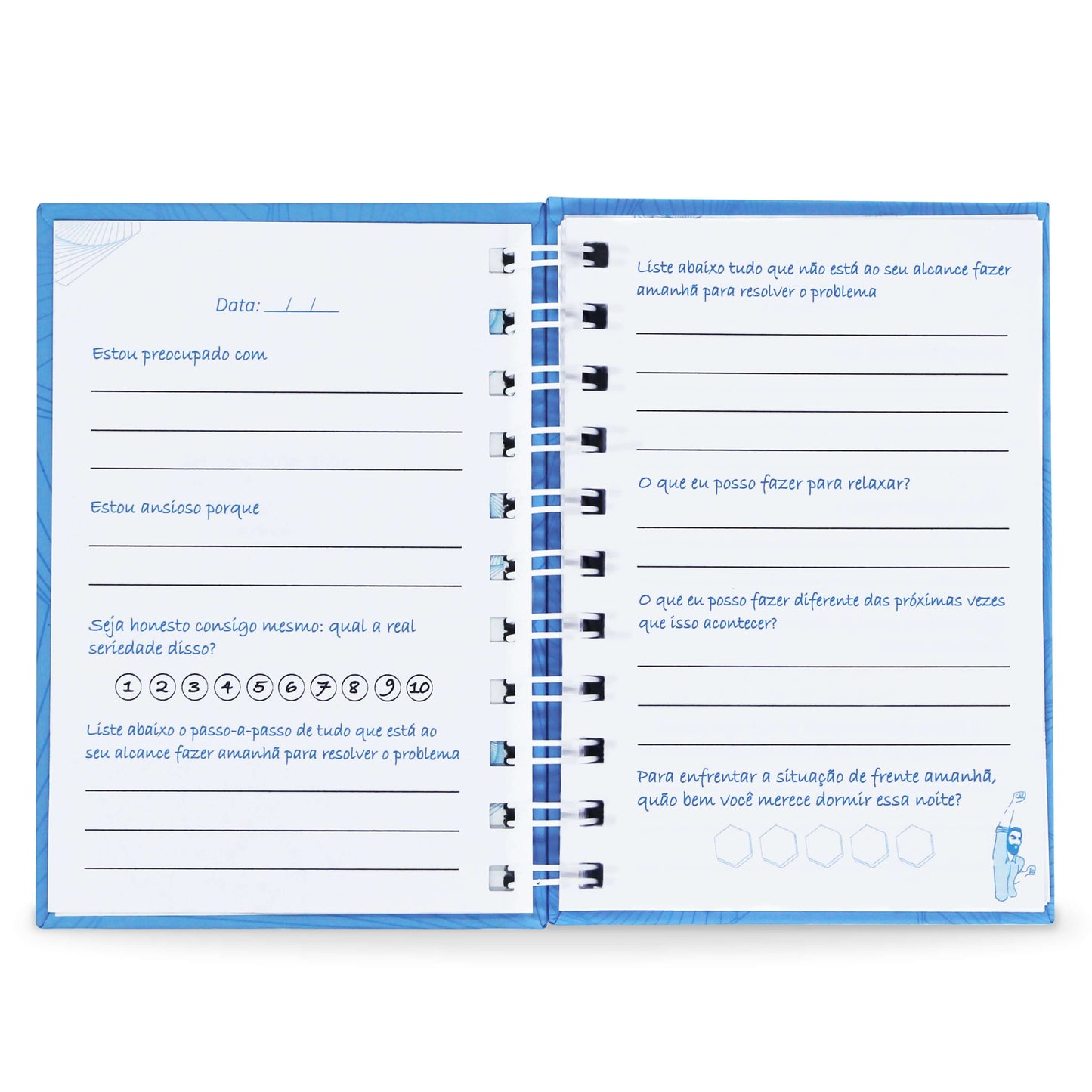 FOLHAS DO CADERNO ANSIEDADE MASCULINO
