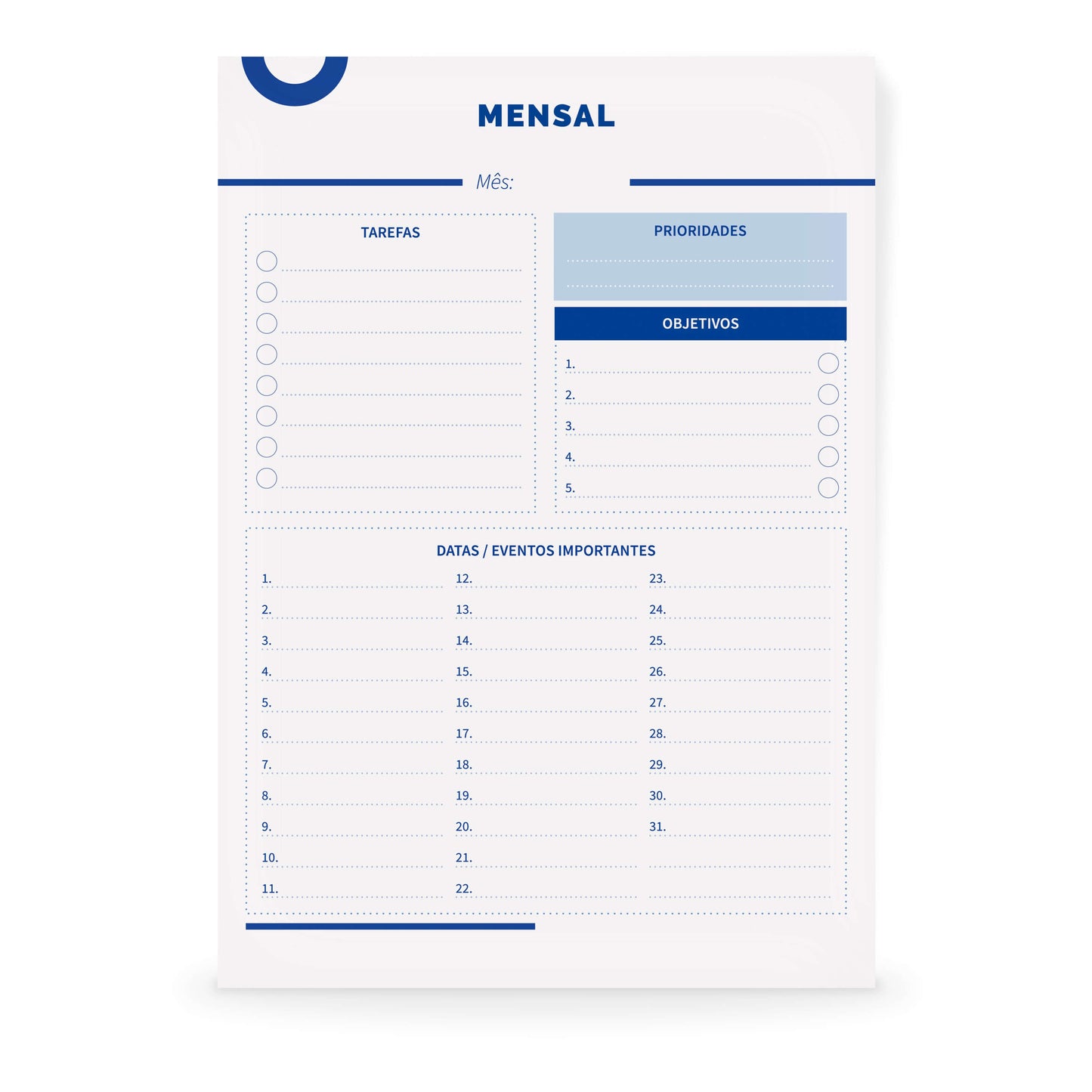 Destacável Mensal A5