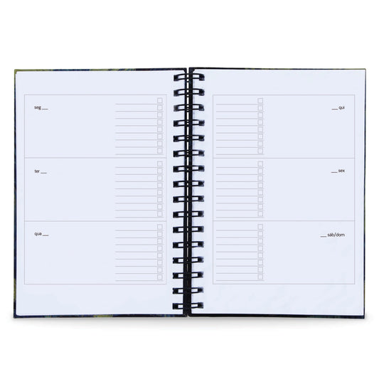 Planner Semanal Capa Dura Nietzsche Pertencer 156 Fls 75g A5