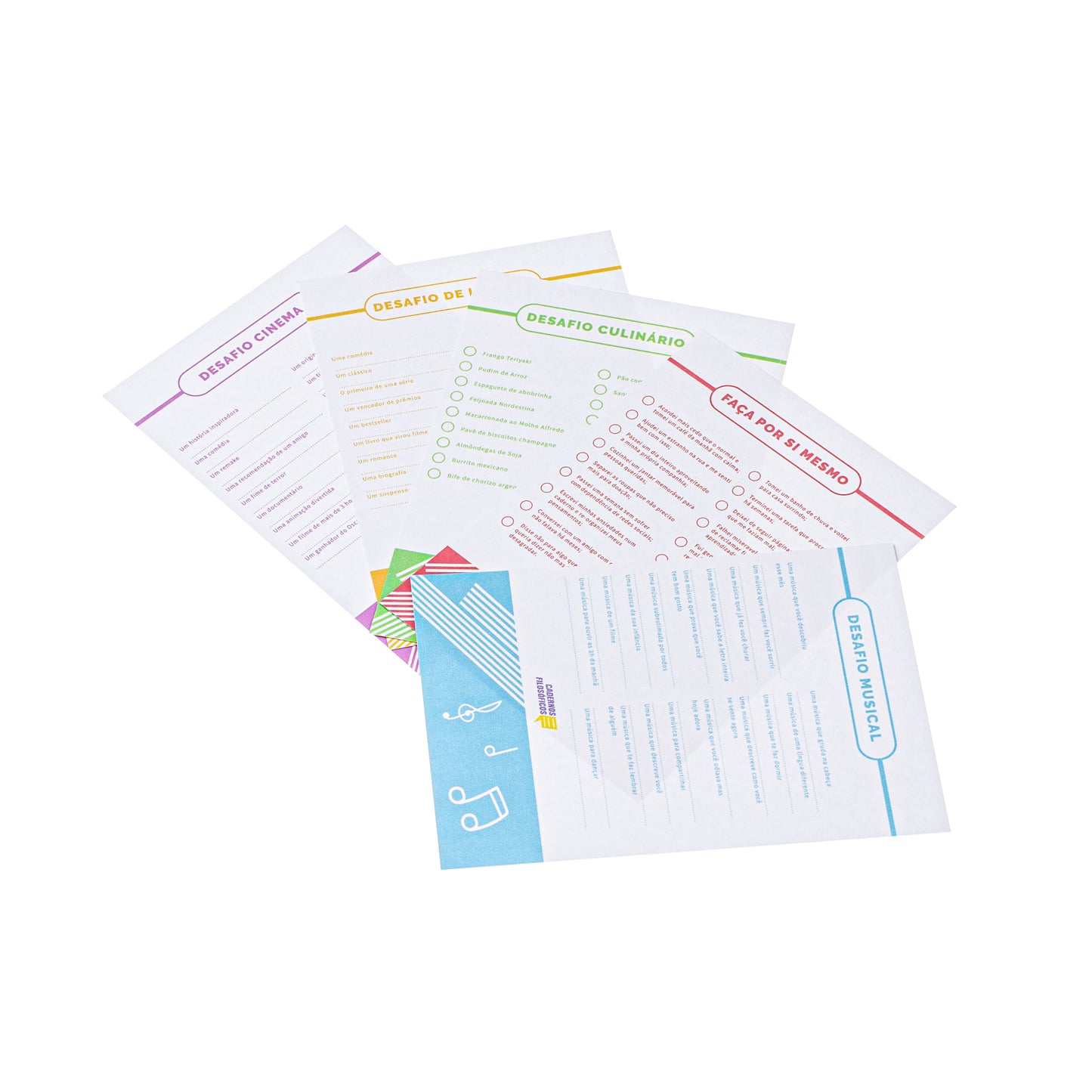 Kit Planner Filosófico 12 Semanas Capa Dura e Toque Aveludado + MATERIAIS BÔNUS
