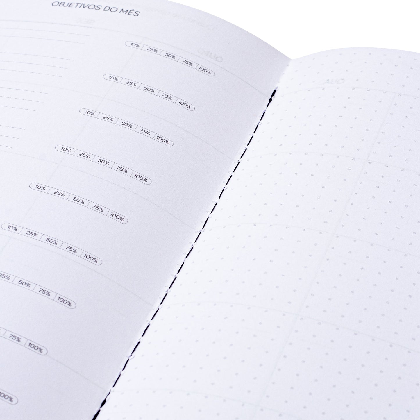 Kit Planner Filosófico 12 Semanas Capa Dura e Toque Aveludado + MATERIAIS BÔNUS