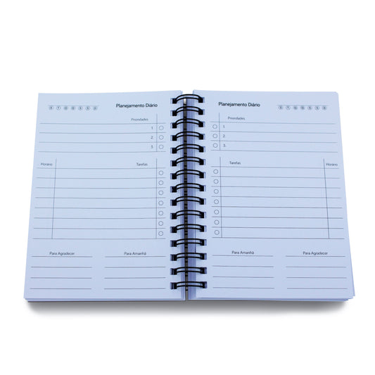 Planner Diário Estoicismo 365 Dias Capa Kraft, 183 Folhas