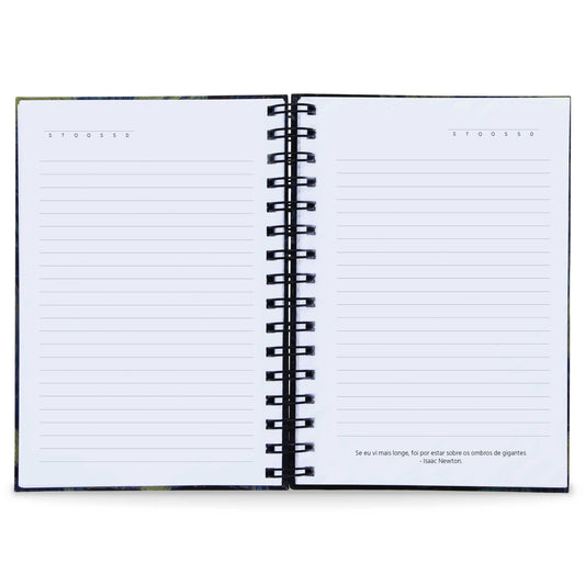 Caderno Pautado Minimalista 125 Folhas 90g A5 Liberte-se