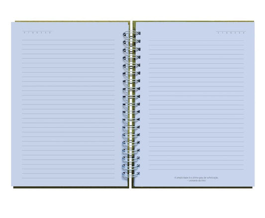 Caderno Universitário 10 Matérias 200 Folhas 90g A4 Criação de Adão