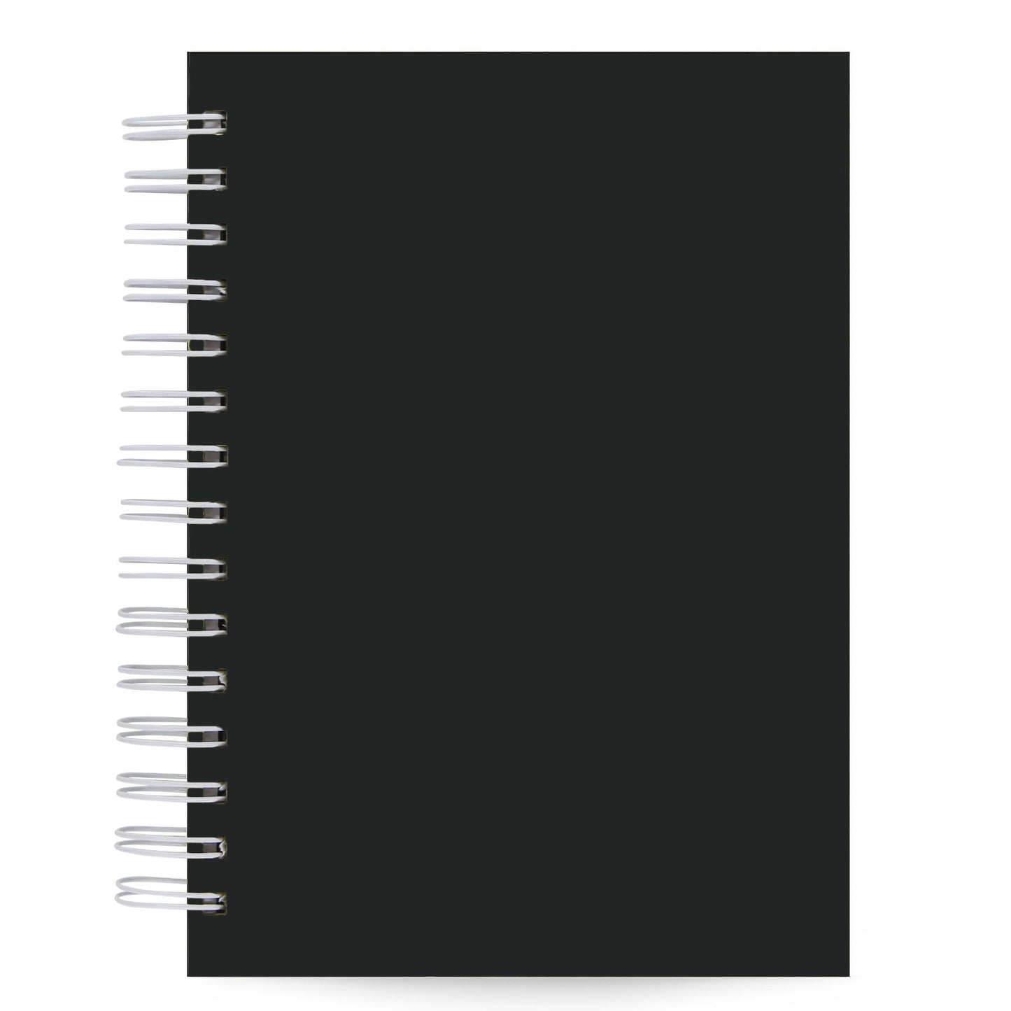 Agenda Semanal Vertical Datada 2026 Preta 120 Fls 90g A5