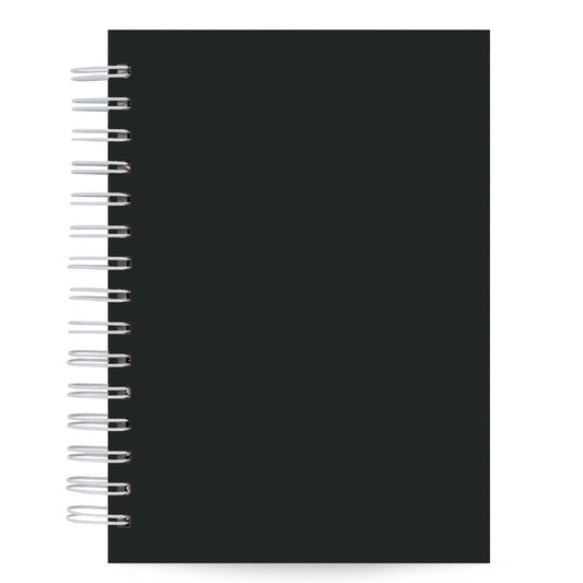 Agenda Semanal Vertical Datada 2026 Preta 120 Fls 90g A5
