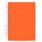 Agenda Semanal Vertical Datada 2026 Laranja 120 Fls 90g A5
