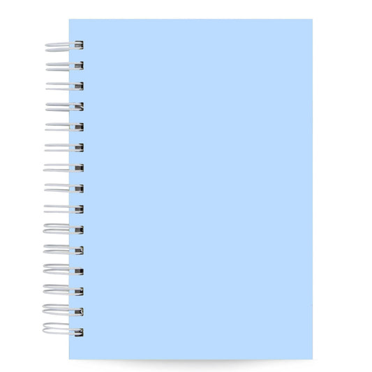 Agenda Semanal Datada 2026 Azul Bebê 120 Fls 90g A5