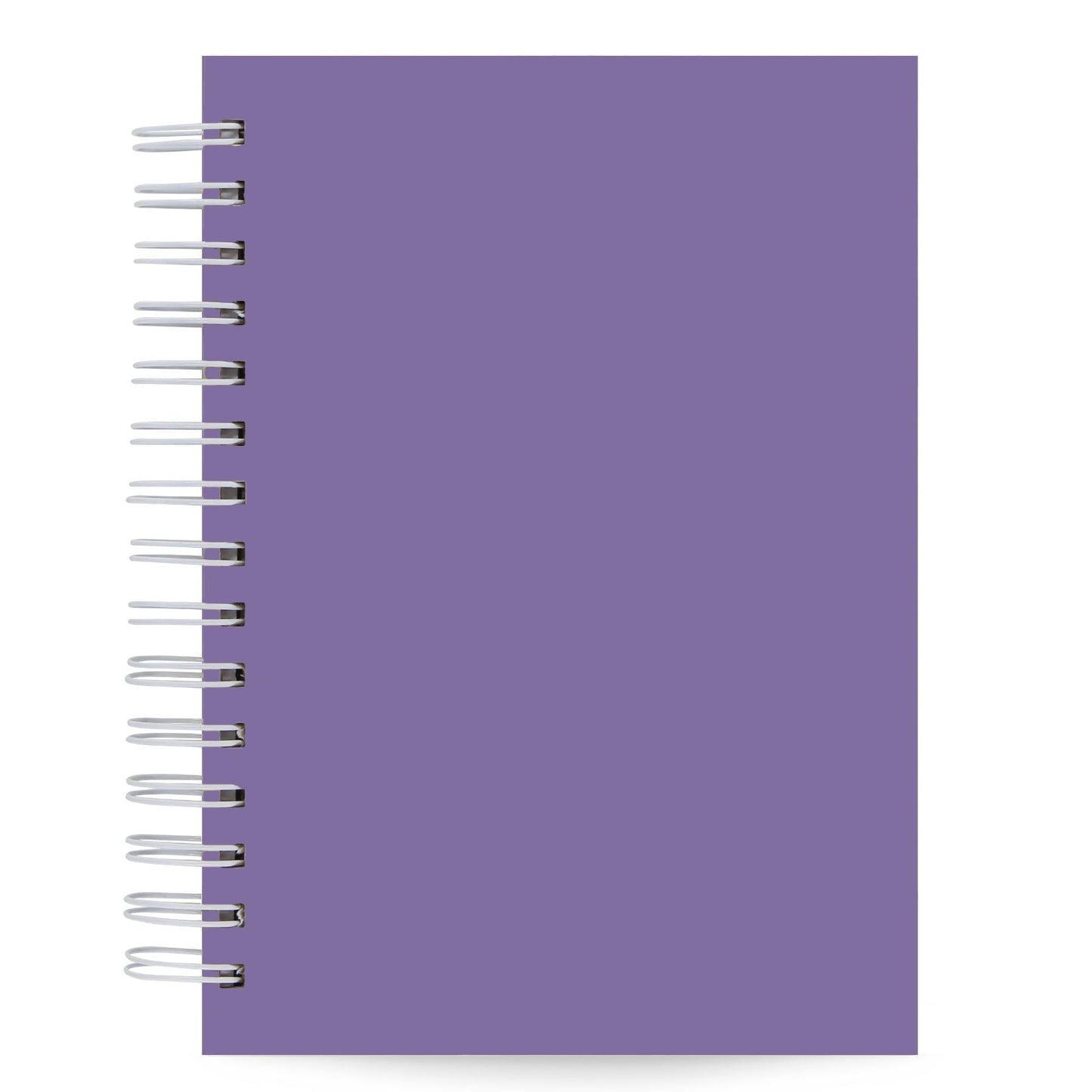 Agenda Semanal Vertical Datada 2026 Roxa Violeta 120 Fls 90g A5
