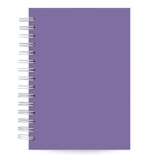 Agenda Semanal Datada 2026 Roxa Violeta 120 Fls 90g A5