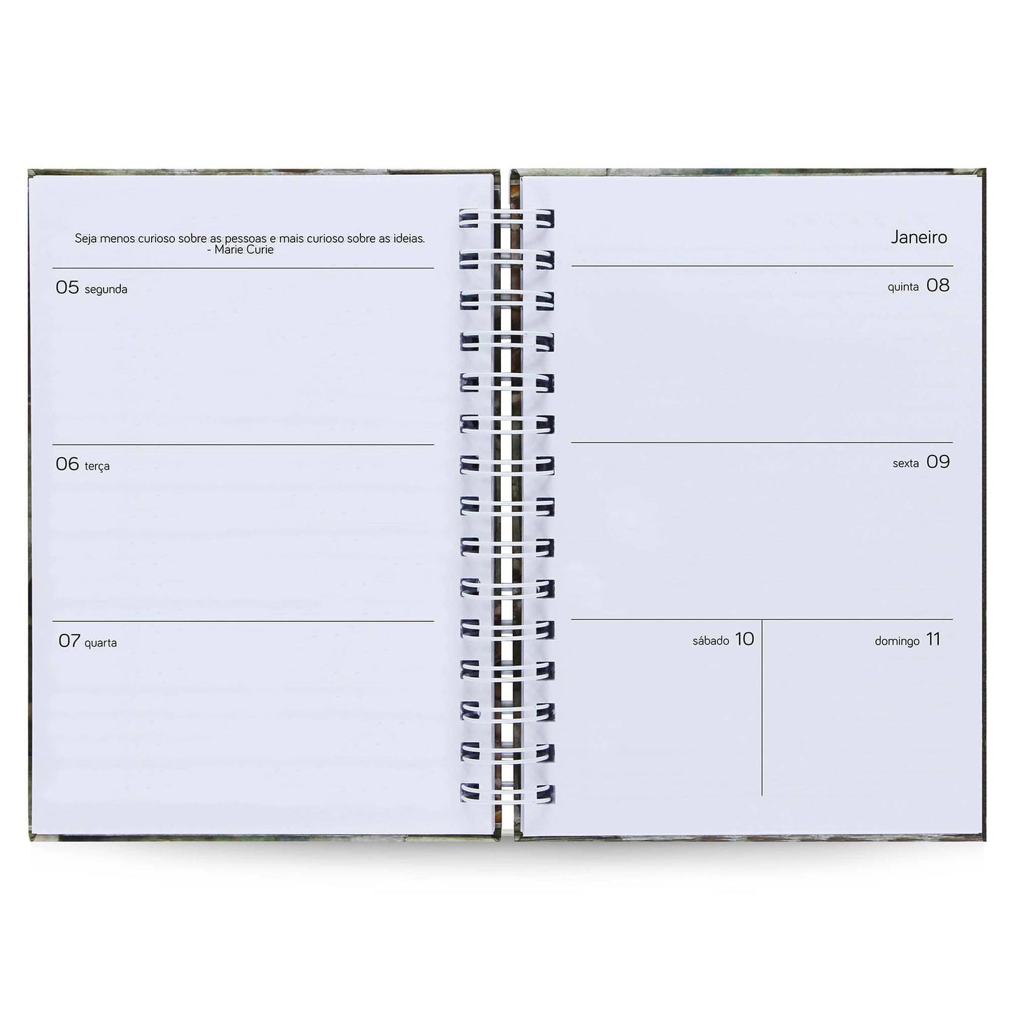 Agenda Semanal Datada 2026 Sartre És Livre 120 Fls 90g A5