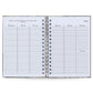 Agenda Semanal Vertical Datada 2026 Café 120 Fls 90g A5