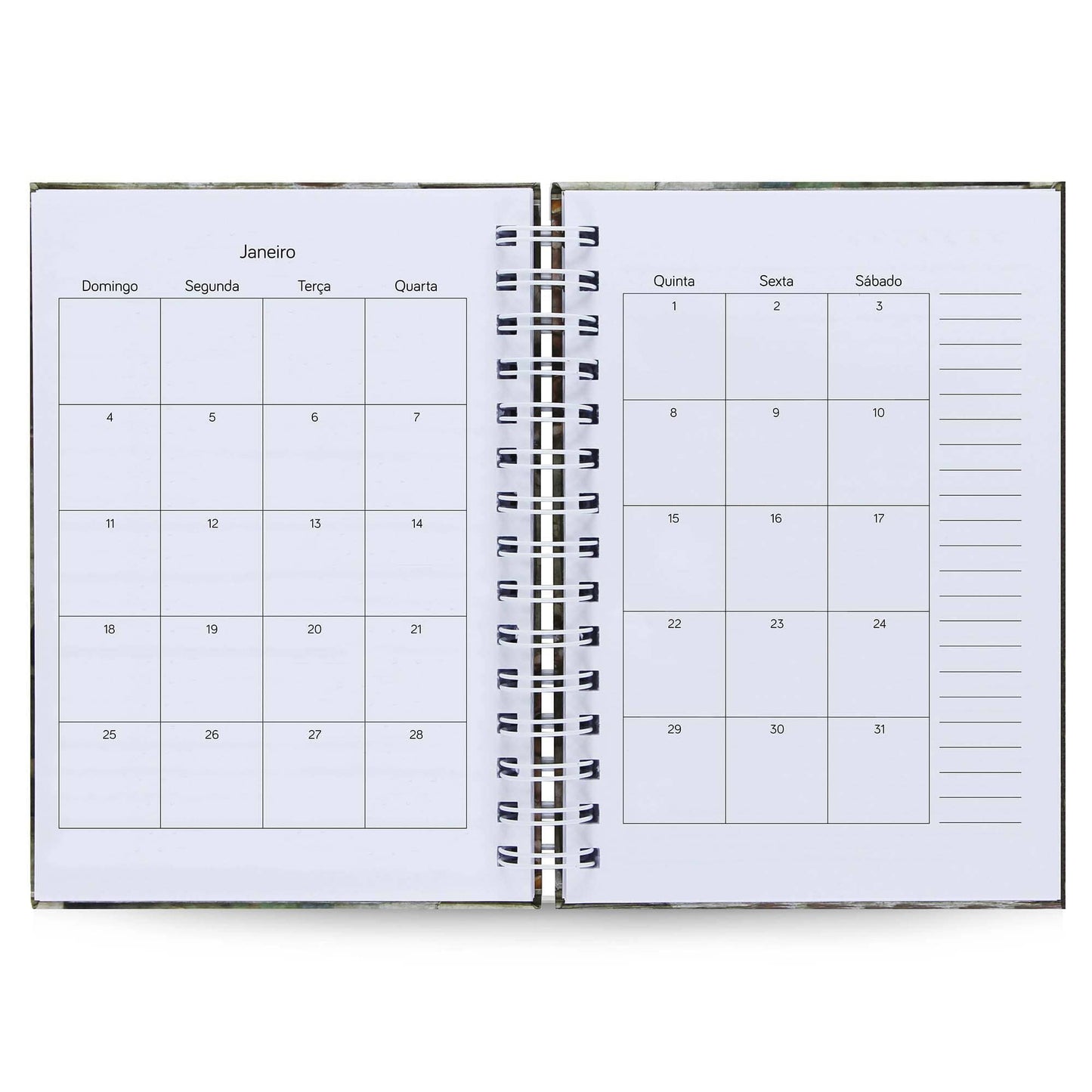 Agenda Diária Datada 2026 Epicteto Filosofia 212 Fls 75g A5