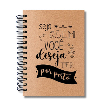 Caderno Sem Pautas Capa Dura 100 Fls 200 Pág A5 Seja