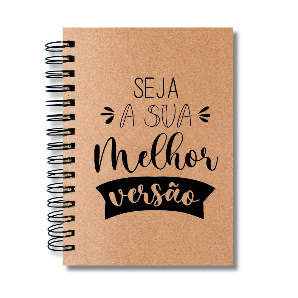 Caderno Sem Pautas Capa Dura 100 Fls 200 Pág A5 Melhor Versão