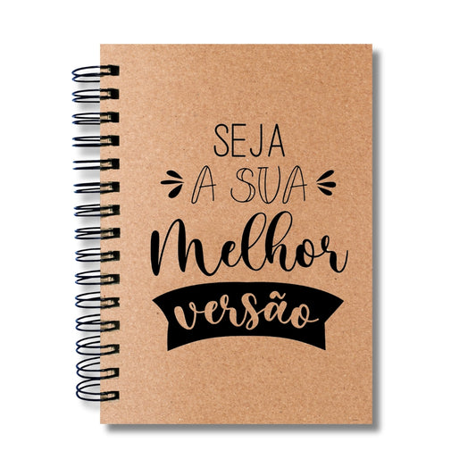 Caderno Sem Pautas Capa Dura 100 Fls 200 Pág A5 Melhor Versão