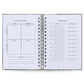 Agenda Semanal Datada 2026 Preta 120 Fls 90g A5