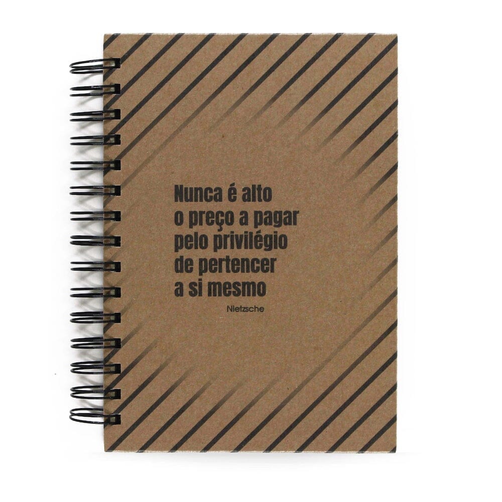 Agenda Diária Datada 2026 Nietzsche Privilégio 212 Fls 75g A5