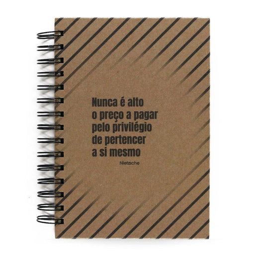Kit Planner 12 Semanas Nietzsche Privilégio Capa Dura A5