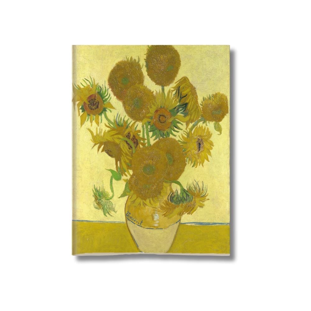 Kit 6x Cadernetas Van Gogh Capa Flexível 40 Pág Pólen A5