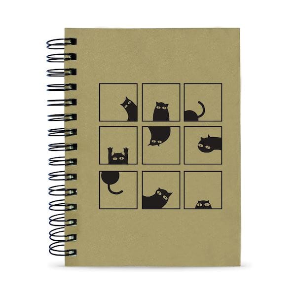 Agenda Semanal Datada 2027 Gatices 120 Fls 90g A5