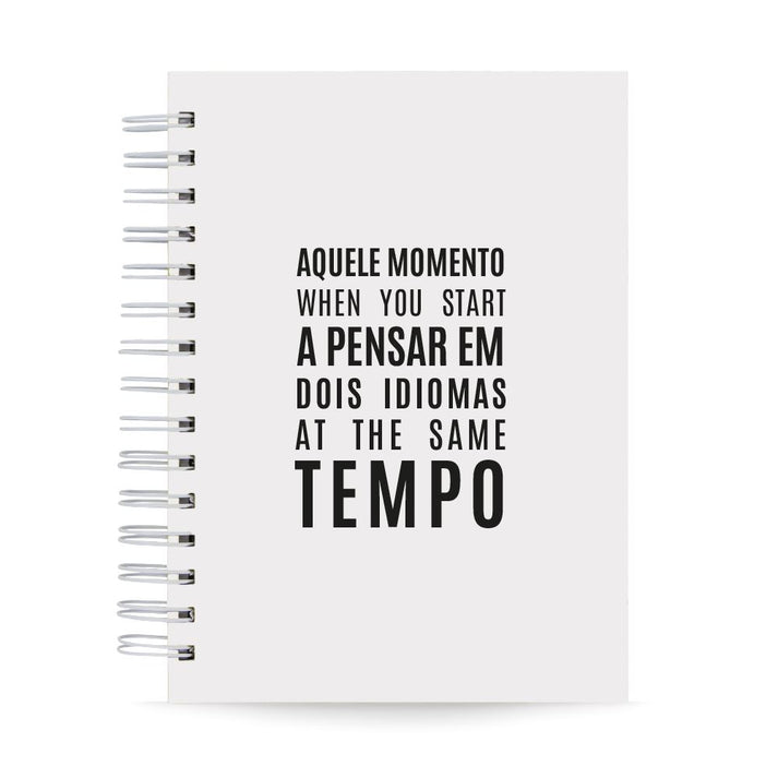 Agenda Semanal Vertical Datada 2026 Português x Inglês 120 Fls 90g A5