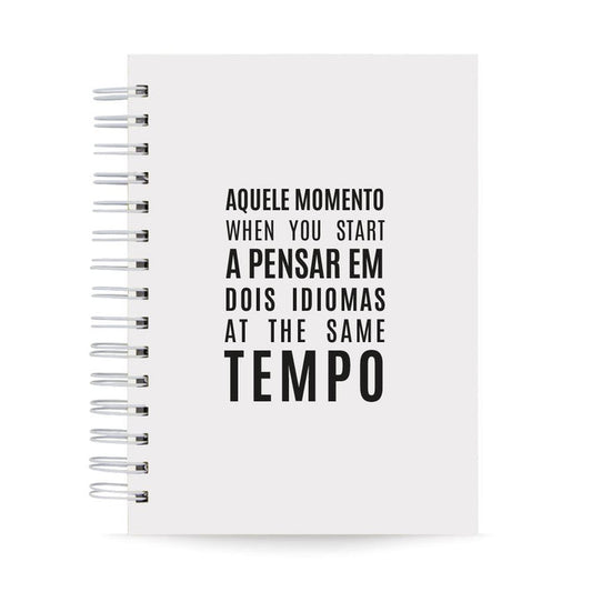 Agenda Semanal Vertical Datada 2026 Português x Inglês 120 Fls 90g A5