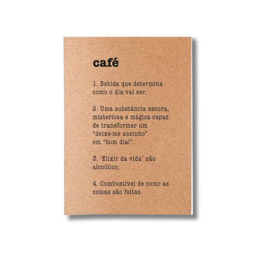 Caderneta Sem Pautas 40 Pag Pólen A5 Significado Café