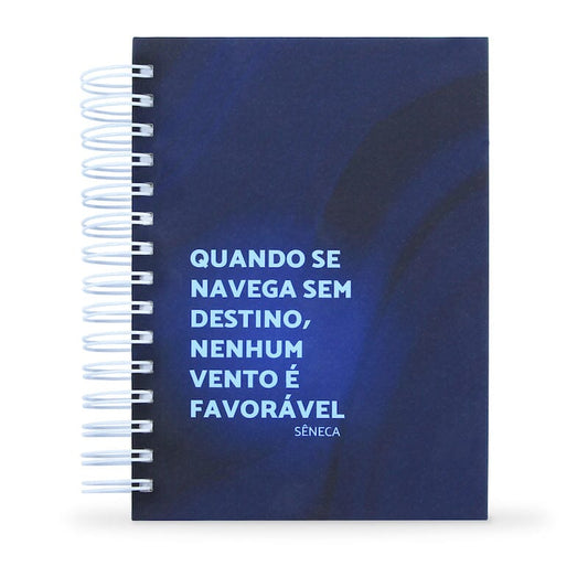 Kit Planner 12 Semanas Sêneca Navega Azul Capa Dura A5