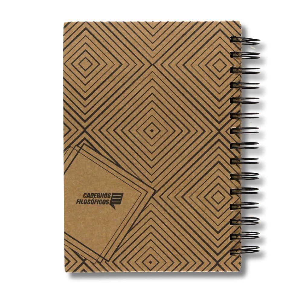 Caderno Pautado Filosofia 125 Folhas 90g A5 Nietzsche Abismo