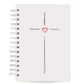 Planner Devocional Estudo Bíblico Diário A5 Crucifixo