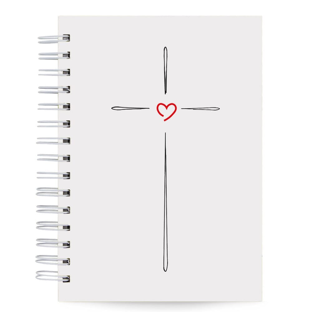 Planner Devocional Estudo Bíblico Diário A5 Crucifixo