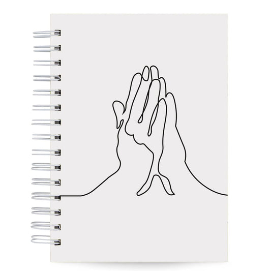 Caderno Devocional Pautado 125 Folhas 90g Capa Dura Oração