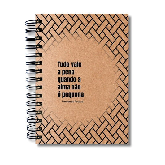 Planner Semanal Capa Dura Vale a Pena 156 Folhas 75g A5