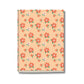 Kit 6x Cadernetas Flores Minimalistas Capa Flexível 40 Páginas Pólen A5