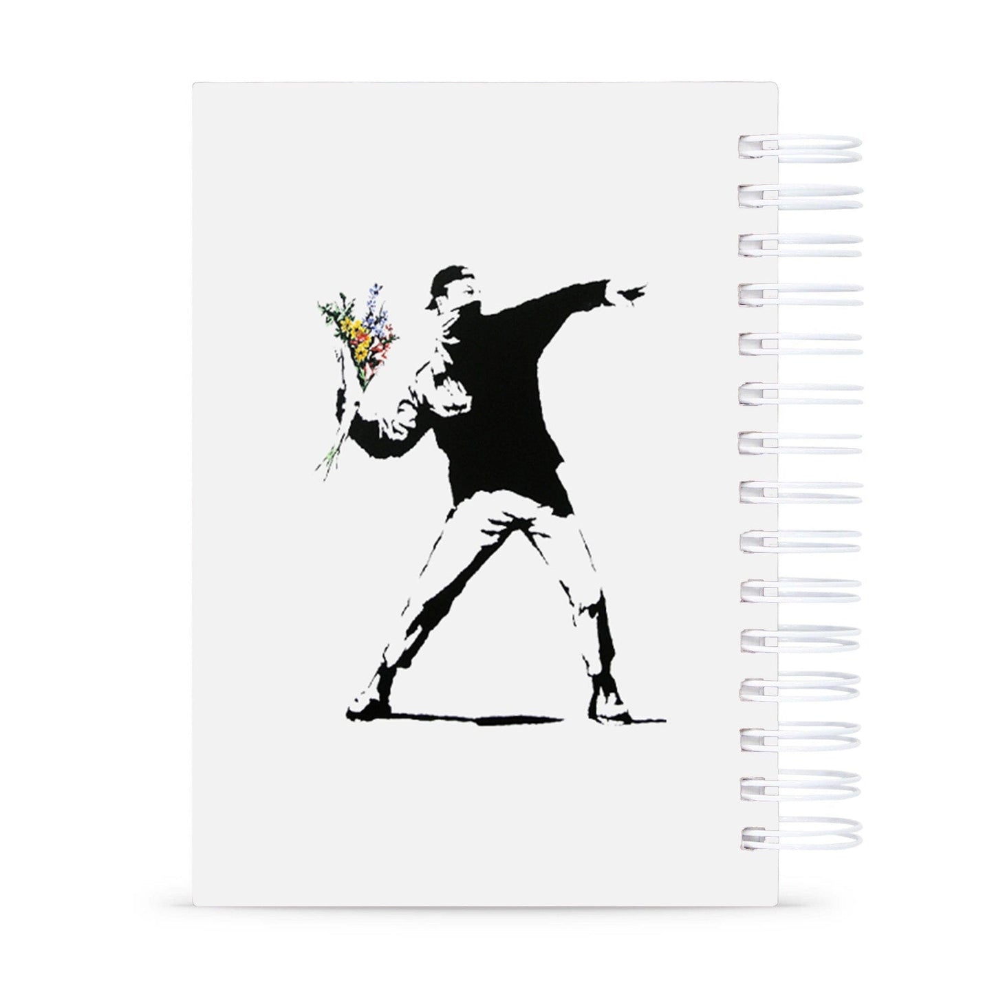 Planner Semanal Banksy Capa Dura 156 Folhas 75g A5 21x15cm