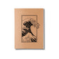 Kit 6x Cadernetas Arte Minimalista Capa Kraft Flexível 40 Pág A5