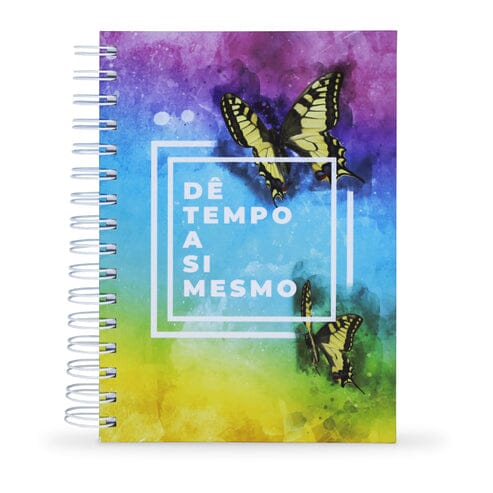 Agenda Semanal Datada 2027 Borboletas 120 Fls 90g A5