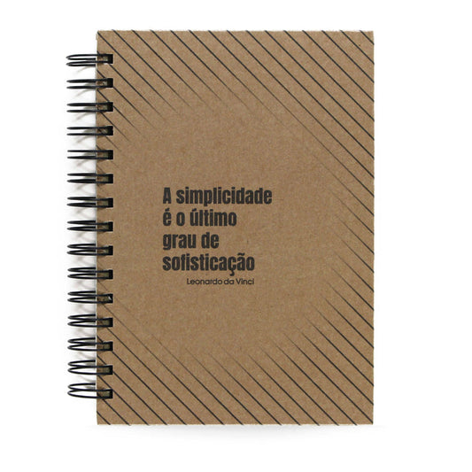 Agenda Semanal Datada 2026 Simplicidade 120 Fls 90g A5
