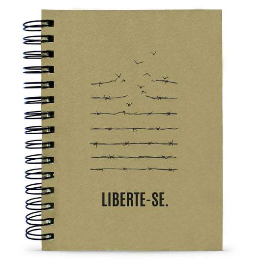 Agenda Semanal Vertical Datada 2026 Liberte-se 120 Fls 90g A5