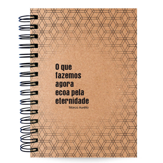 Agenda Semanal Datada 2027 Marco Aurélio Eternidade 120 Fls 90g A5