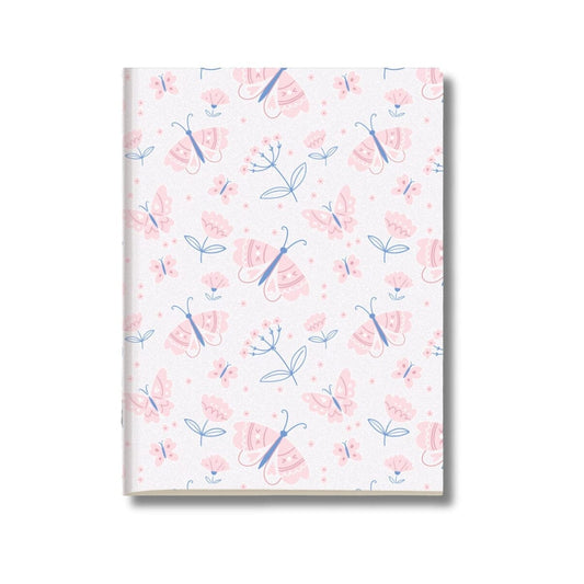 Capa Borboletas Rosa Bebê